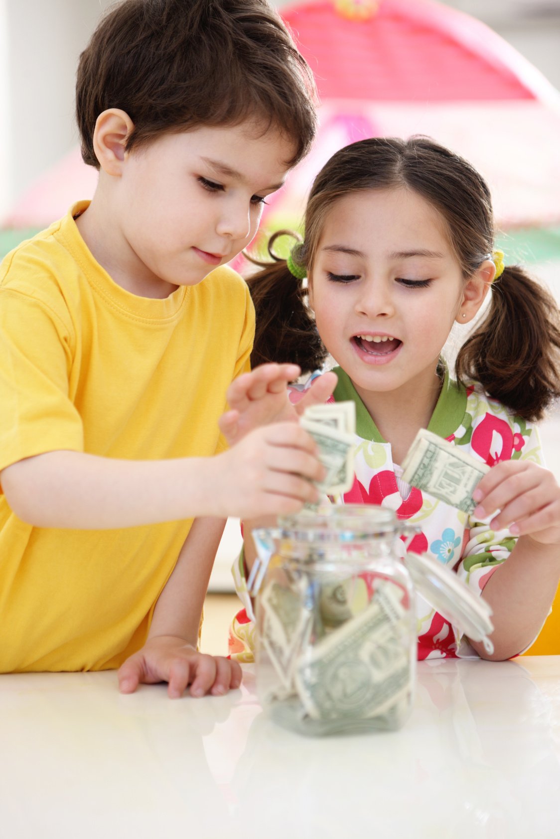 Teaching kids about money